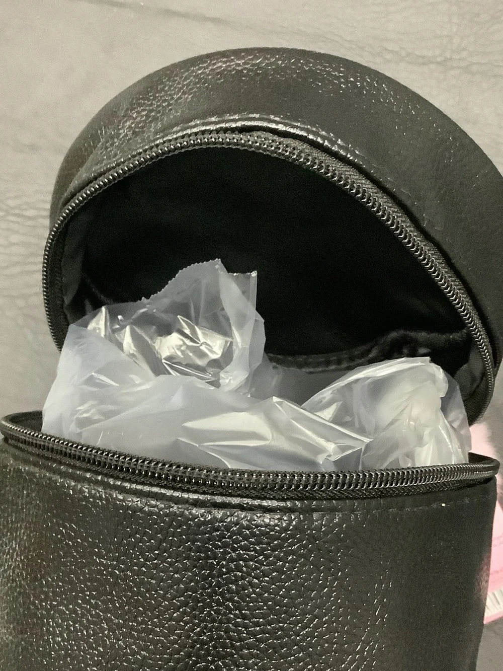 Revolution Black and White Clueless Cosmetic Case